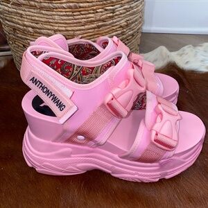 Anthony Wang Pink Platforms